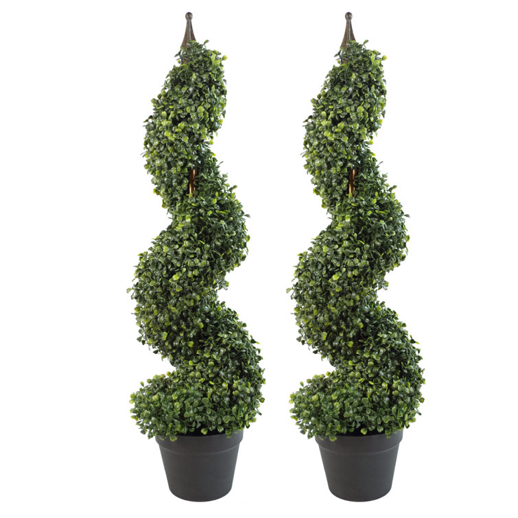 The Seasonal Aisle 90Cm Faux Boxwood in Pot Liner & Reviews Wayfair.co.uk